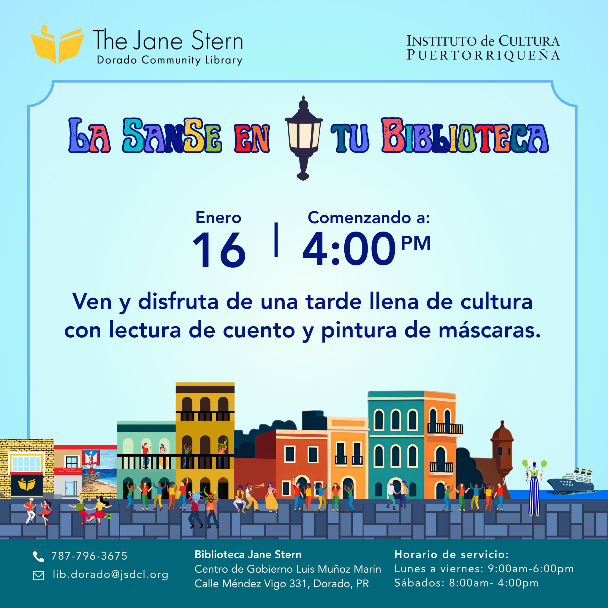 La SanSe en tu Biblioteca - Biblioteca Jane Stern