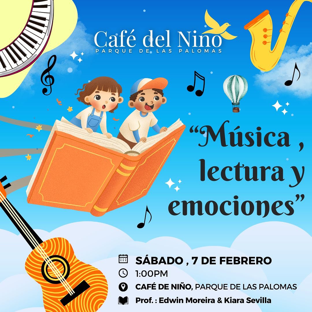 Música, Lectura y Emociones - Café del Niño