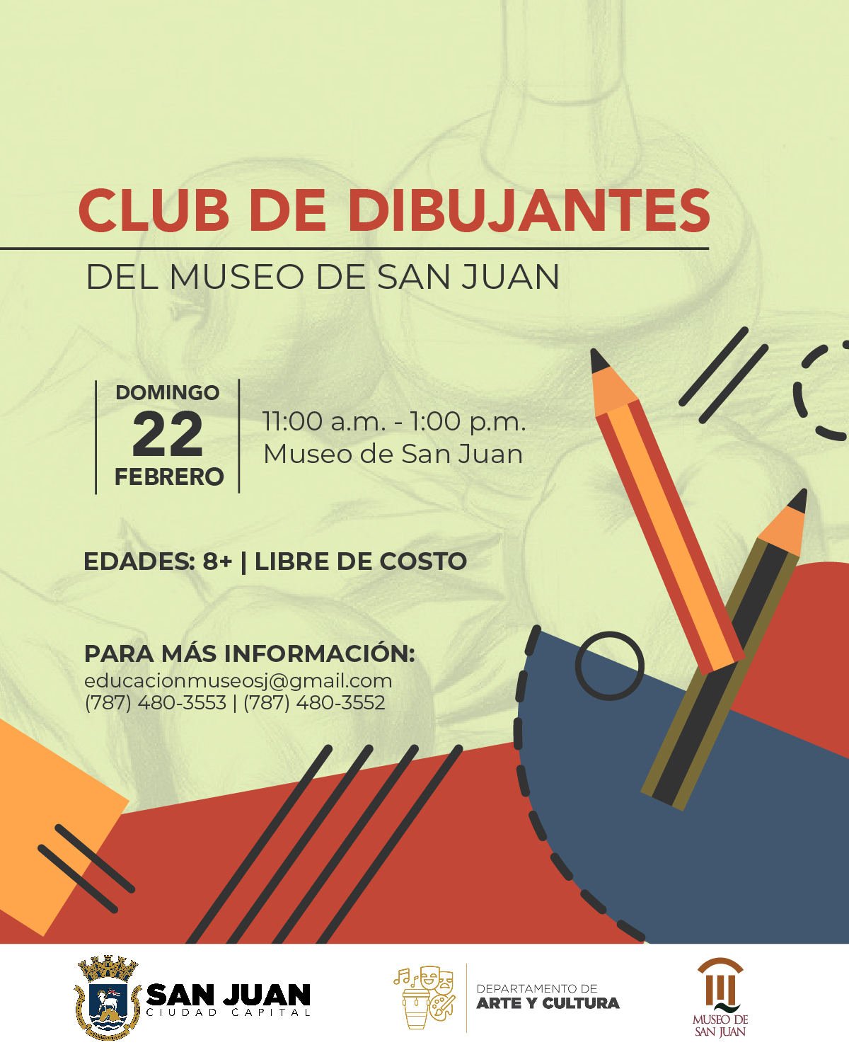 Class de Dibujantes - Museo de San Juan