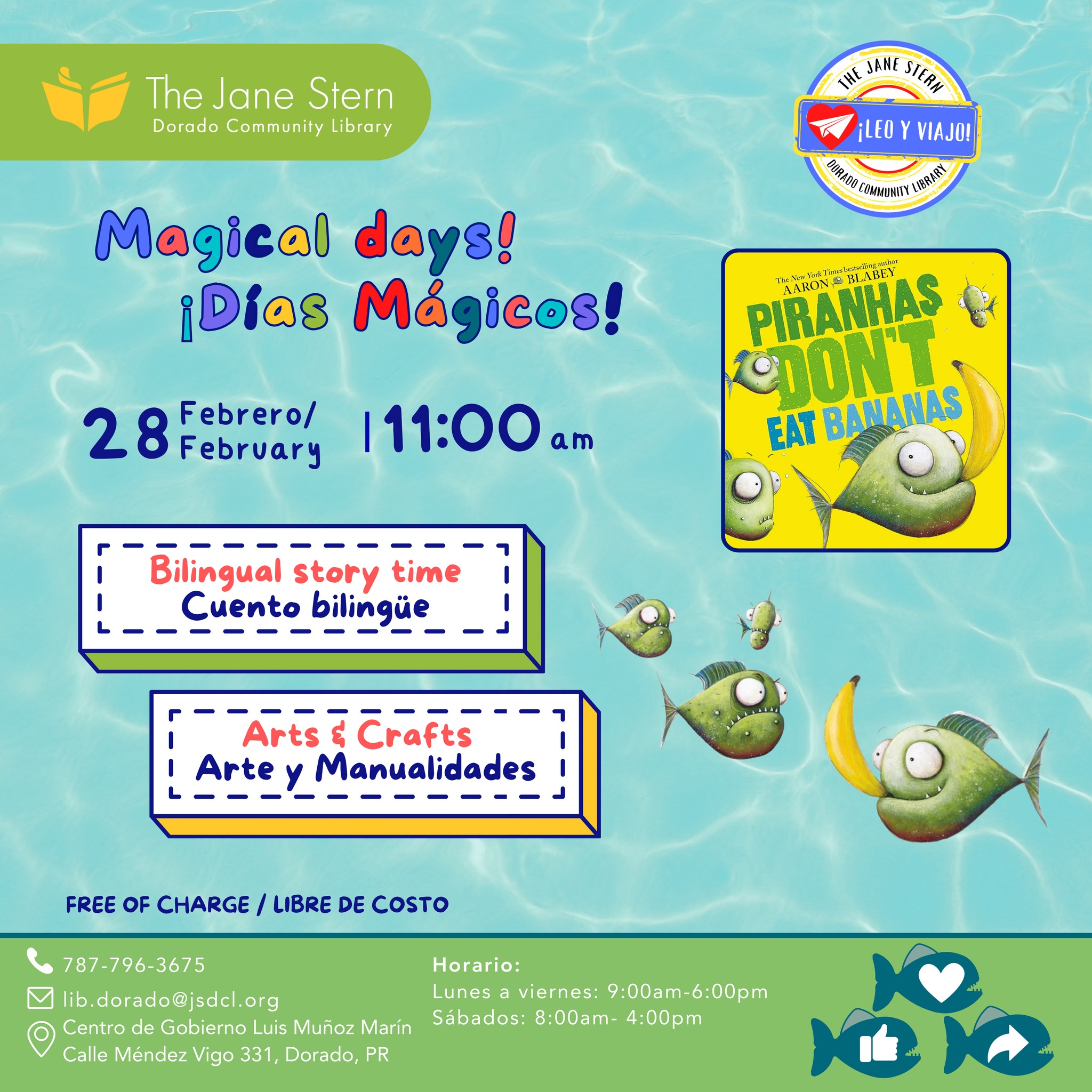 Días Mágicos - Biblioteca Jane Stern