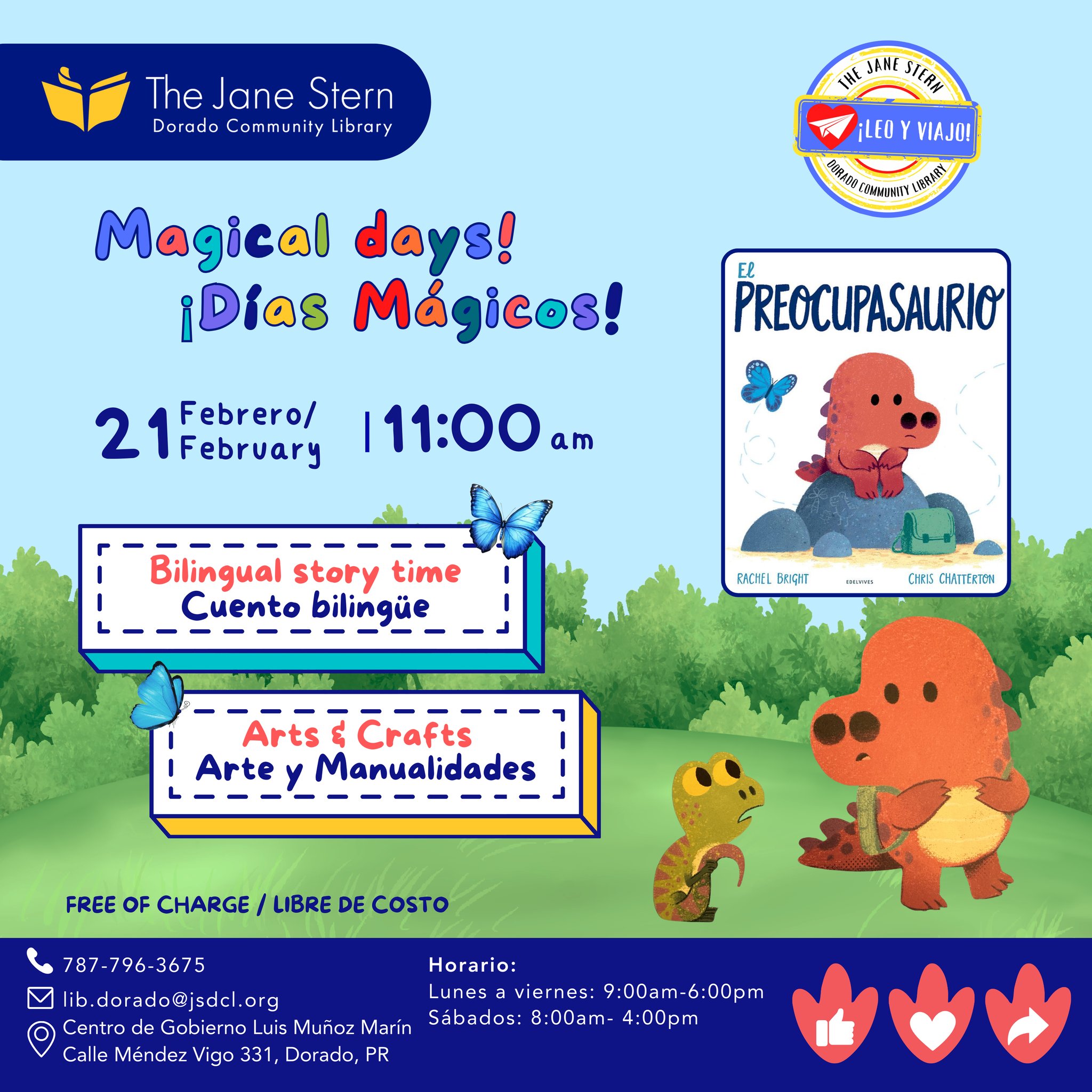 Días Mágicos - Biblioteca Jane Stern