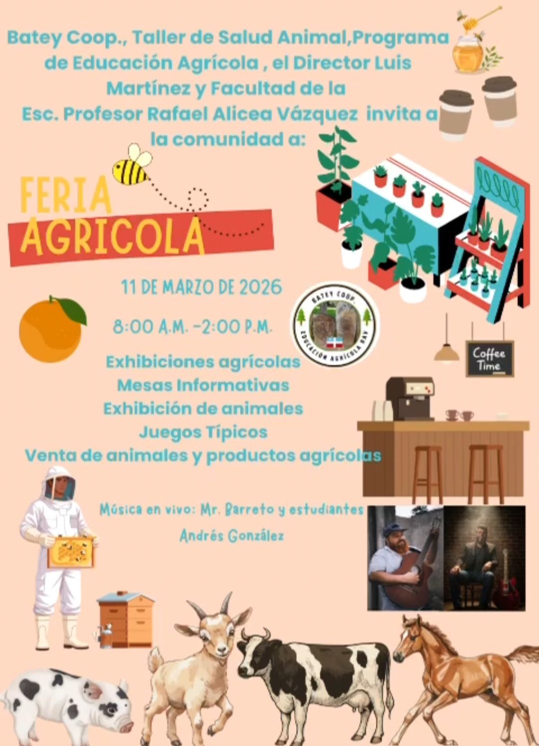 Feria Agrícola - Escuela Rafael Alicea