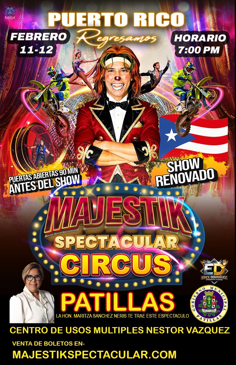 Majestik Spectacular Circus - Patillas