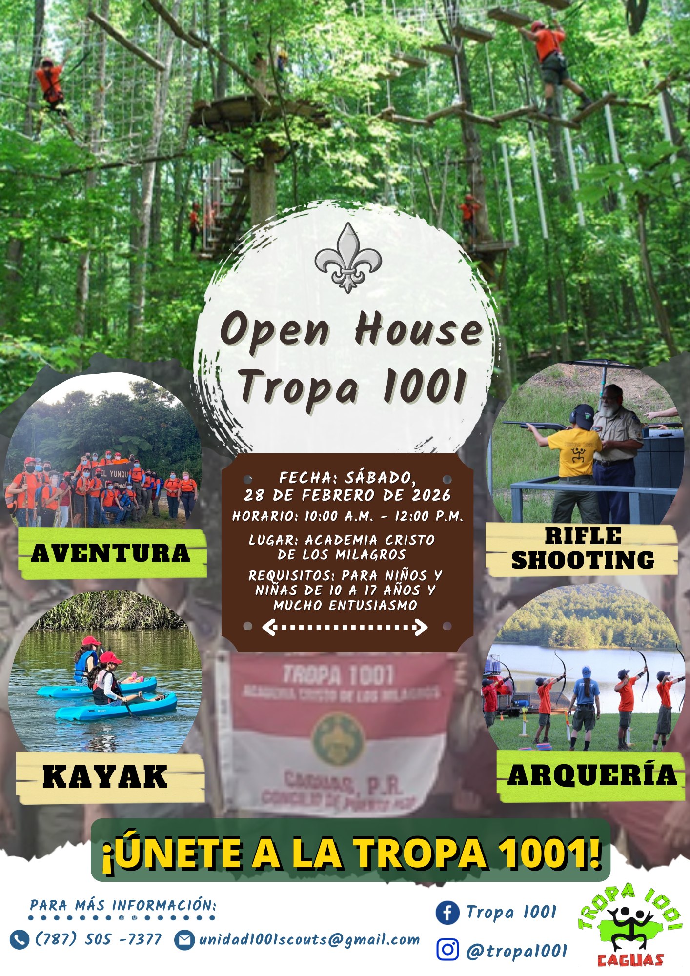 Tropa 1001 y Crew 1001 Open House