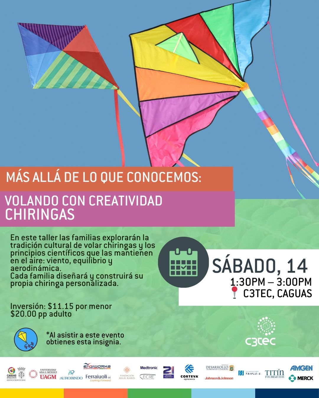 Volando con Creatividad Chiringas - C3Tec