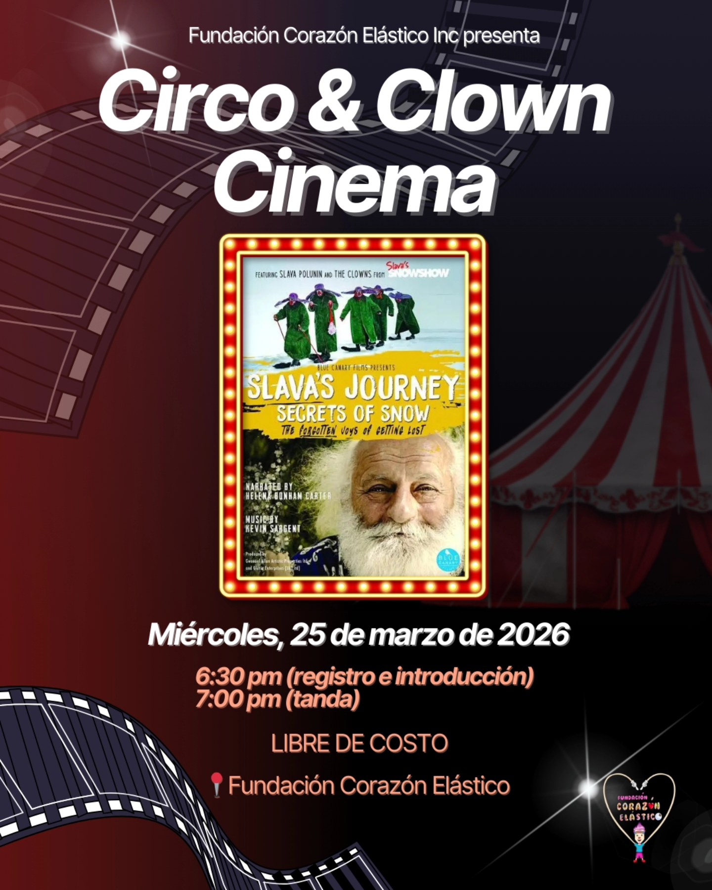 Circo & Clown Cinema - Fundación Elástico