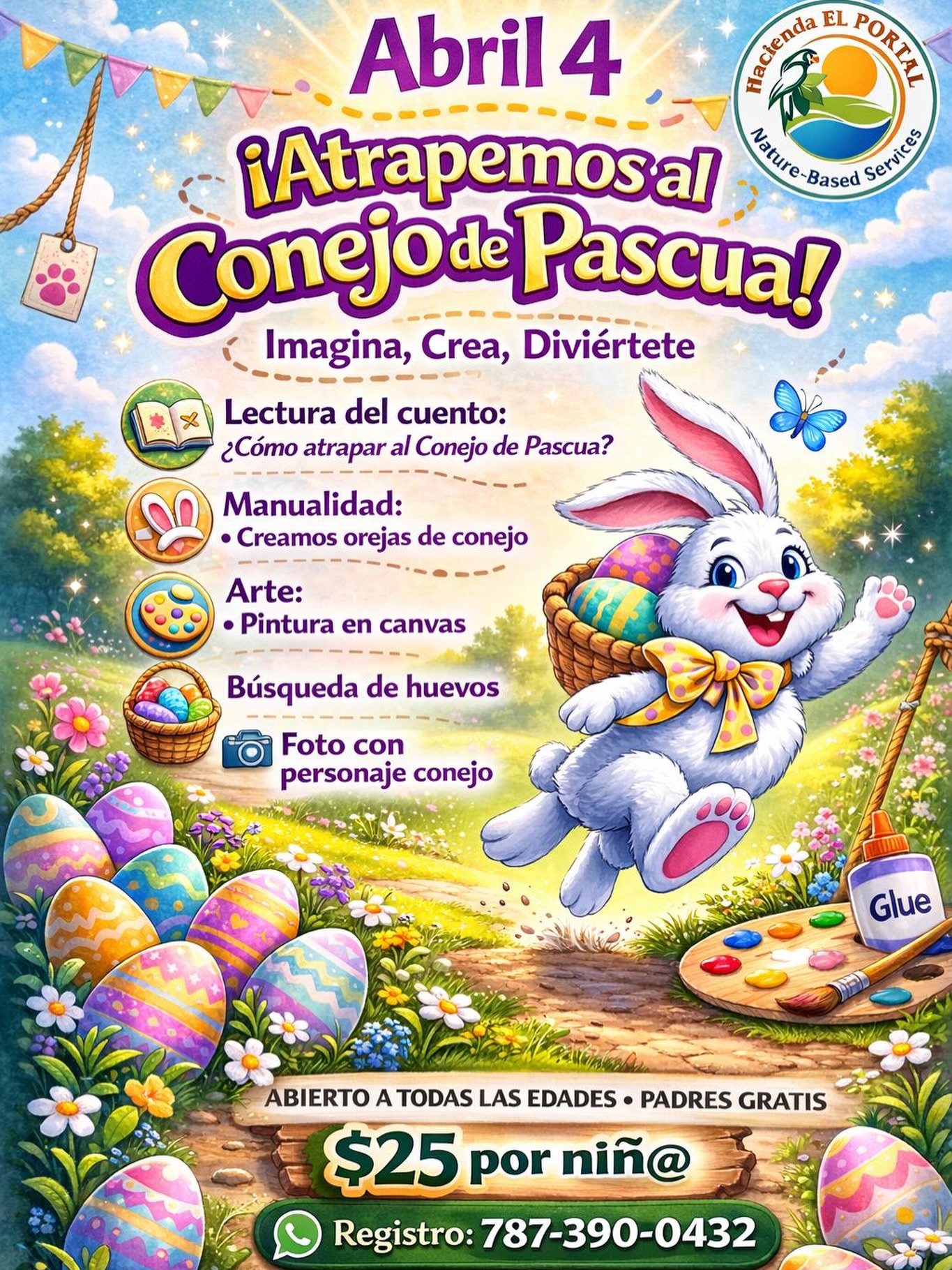 Atrapemos al Conejo de Pascua - Hacienda El Portal