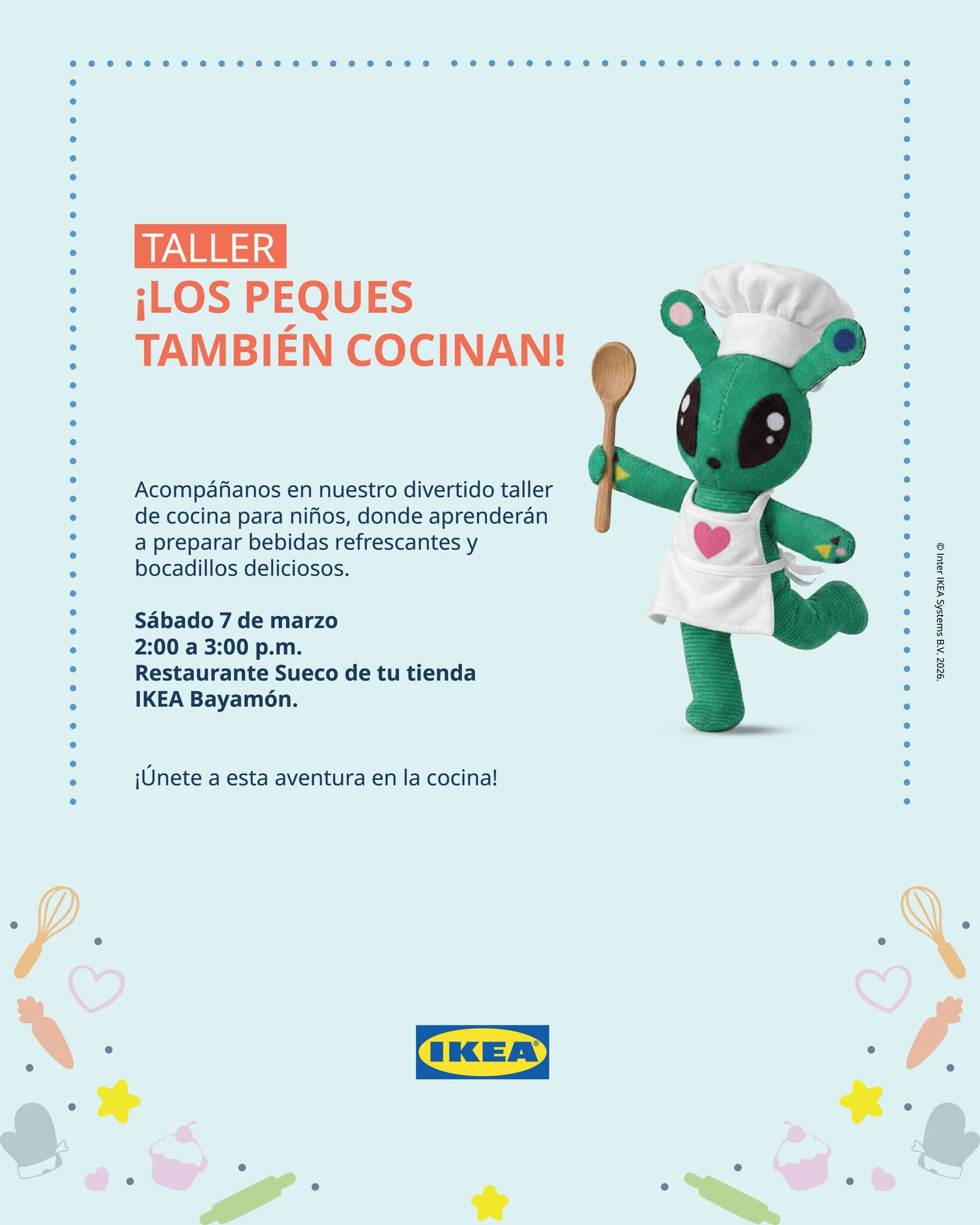 Los Peques también Cocinan - IKEA (Bayamón)