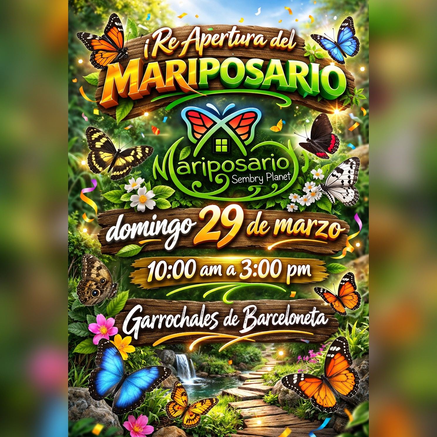 Mariposario Sembry Planet