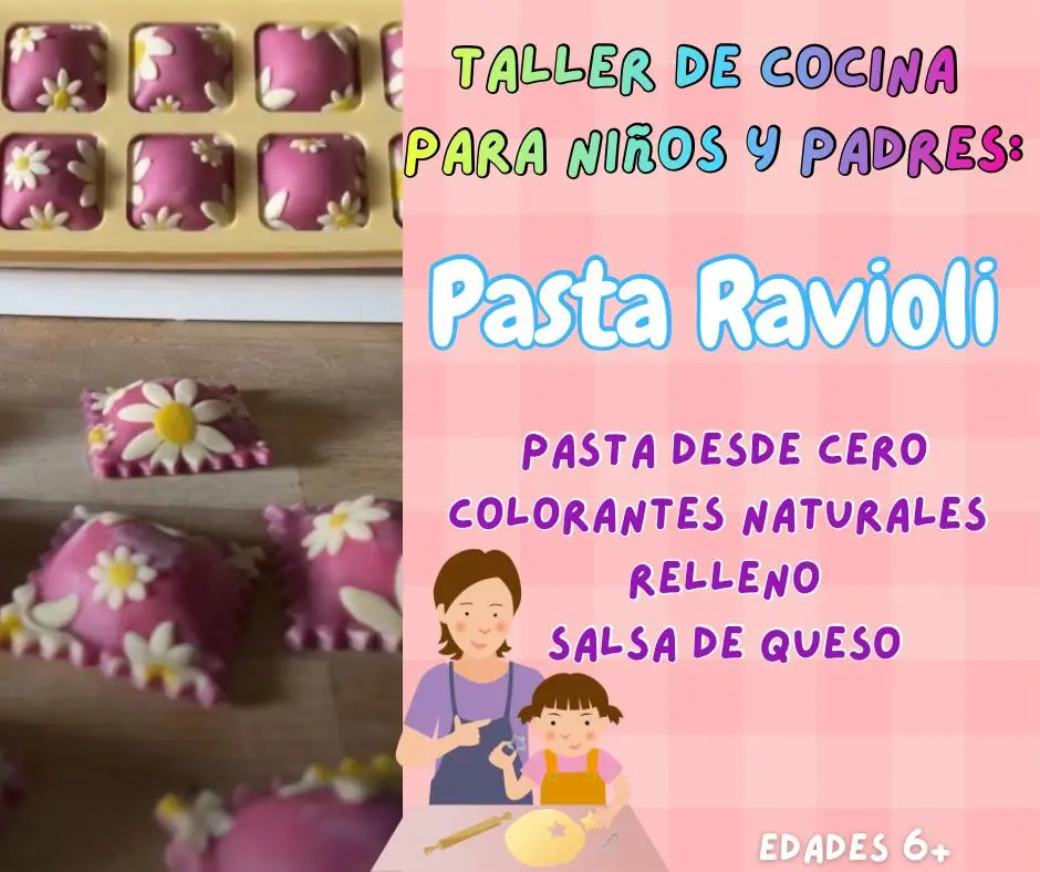 Taller para Niños y Padres: Pasta Ravioli - AMB