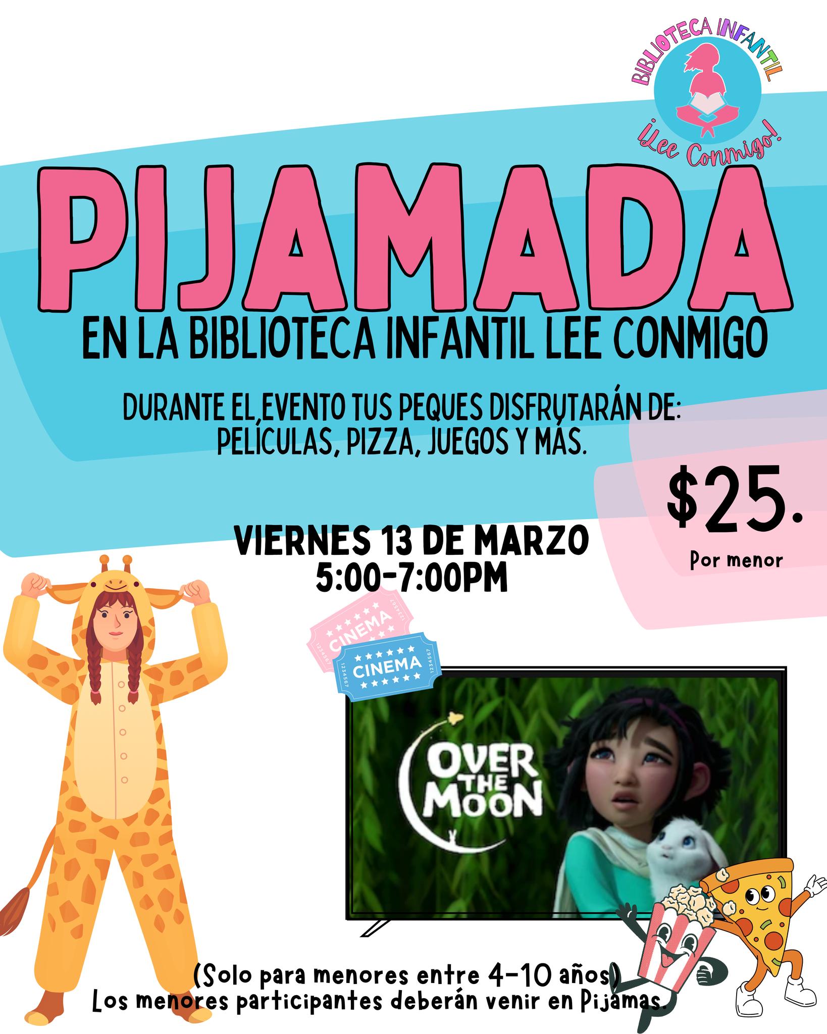 Pijamada - Biblioteca Infantil Lee Conmigo