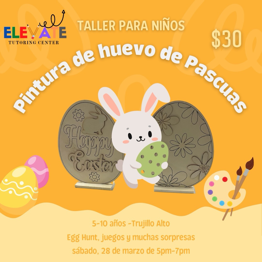 Pintura de Huevo de Pascua - Elevate Tutoring