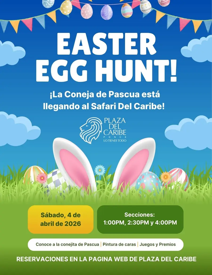 Easter Egg Hunt - Plaza del Caribe