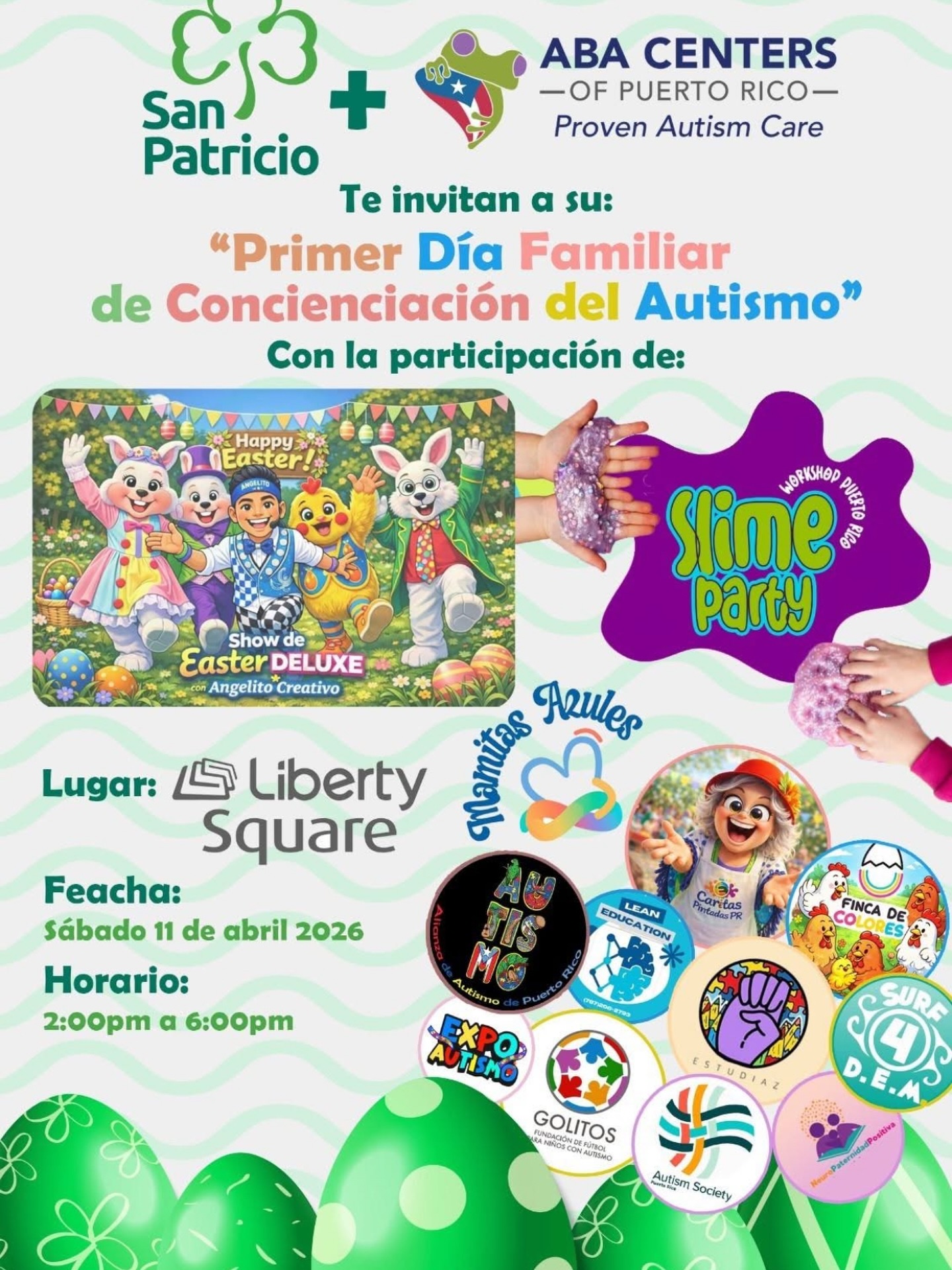 Primer Día Familiar de la Concientización del Autismo