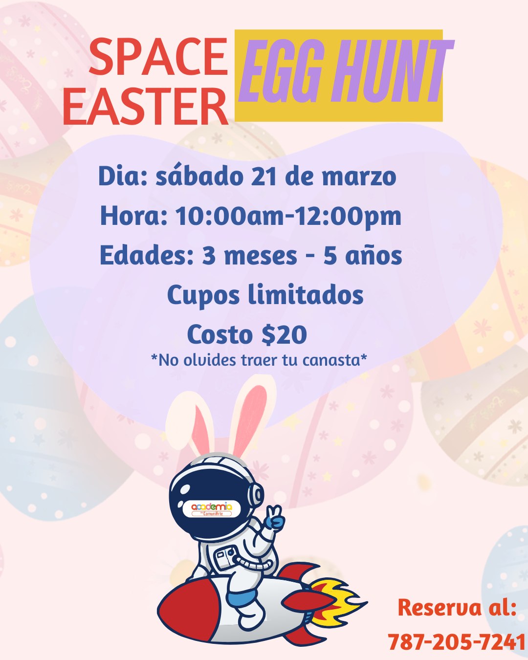 Space Easter Eg Hunt - ComuniArte