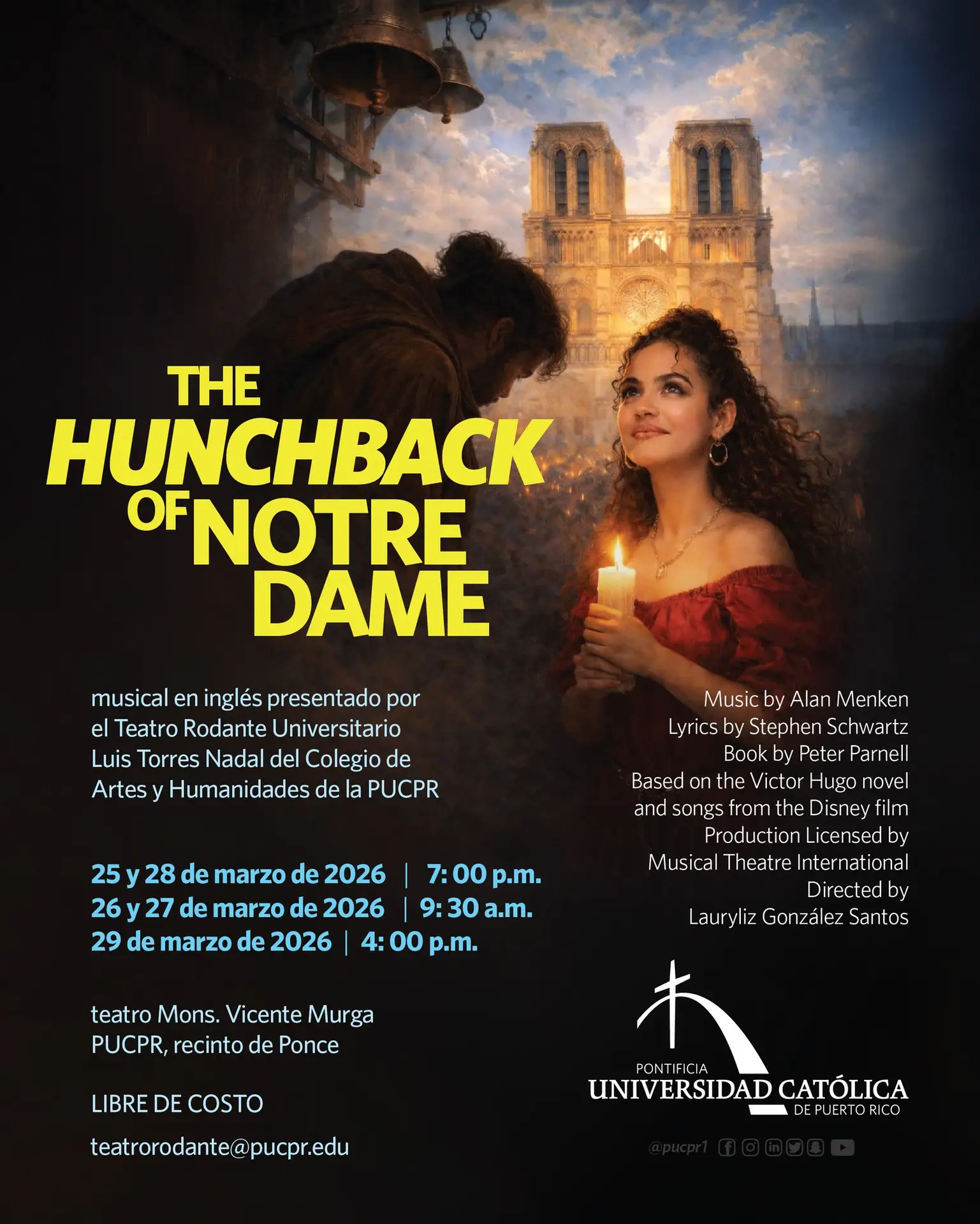 Obra de Teatro Musical: The Hunchback of Notre Dame - PUCPR
