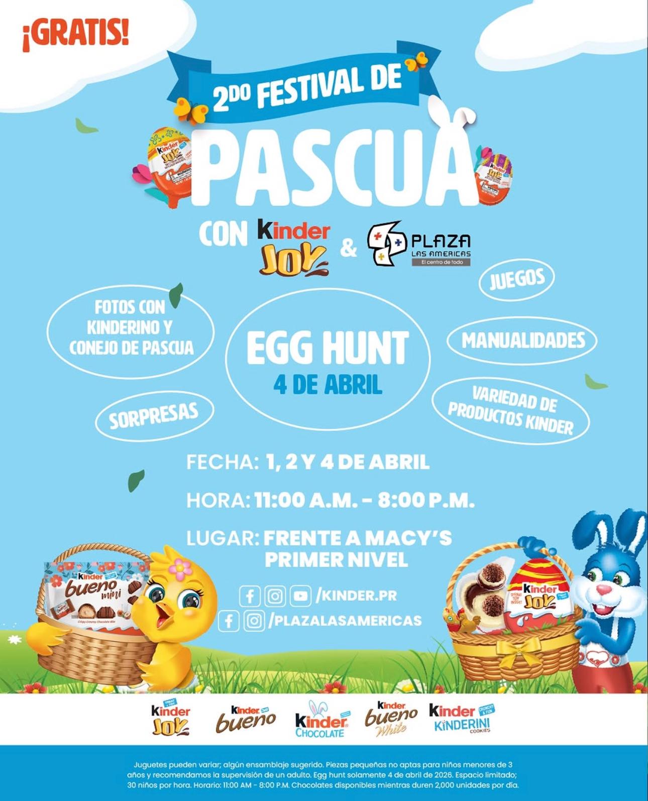 2do Festival del Pascua - Kinder Joy
