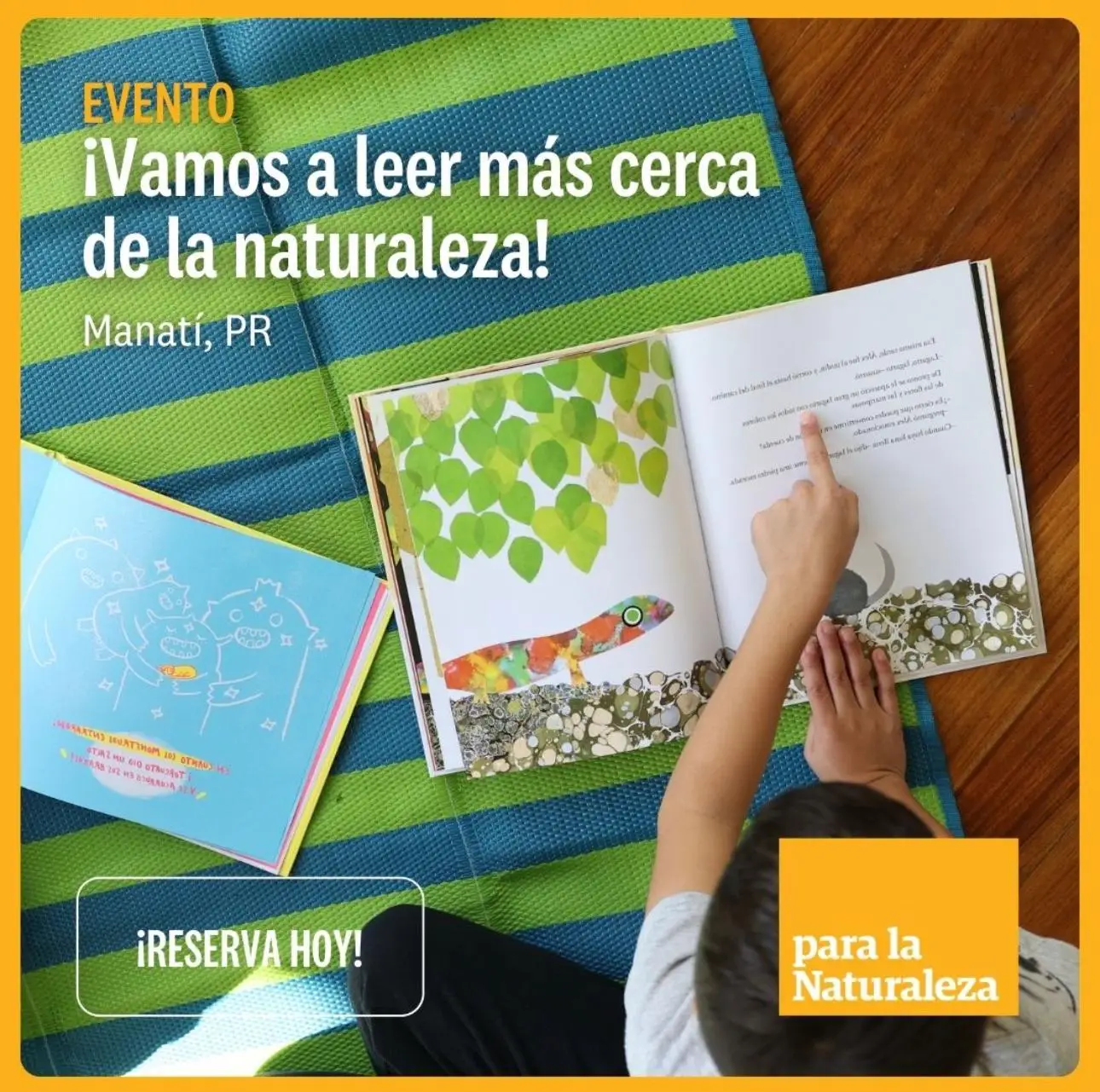 ¡Vamos a leer más cerca de la naturaleza! - Para La Naturaleza