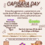 Capibara Day - Niño Planeta Playground