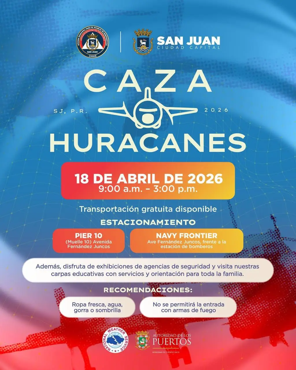 Avión Caza Huracanes