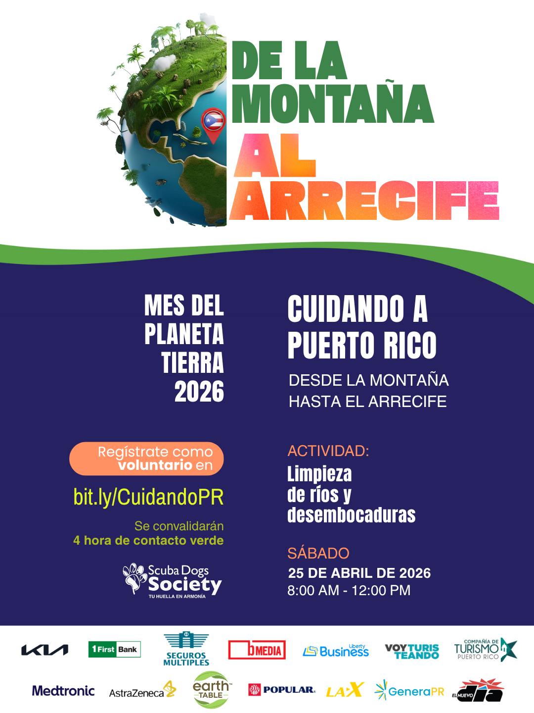 Cuidando a Puerto Rico desde la Montaña hasta el Arrecife - Scuba Dogs Society