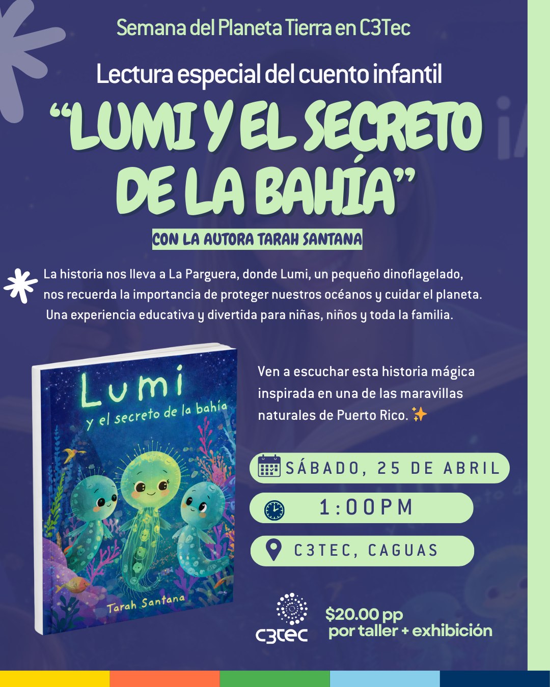 Lectura del cuento infantil “Lumi y el secreto de la bahía” - C3Tec