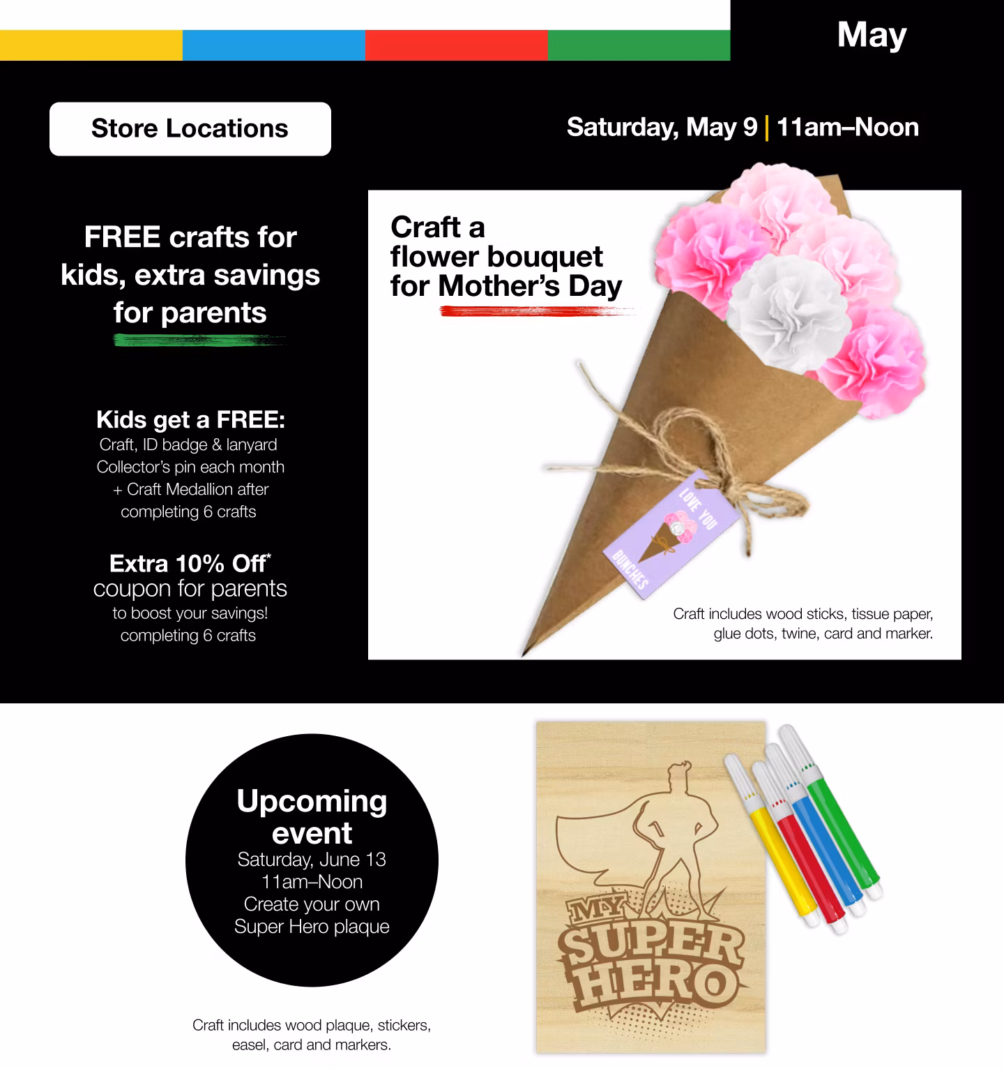 Flower Bouquet for Mother's Day - Kids Zone JCPenney