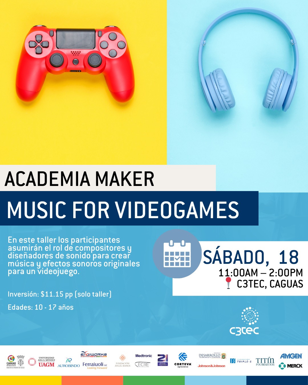 Academia Maker: Music for Videogames - C3Tec
