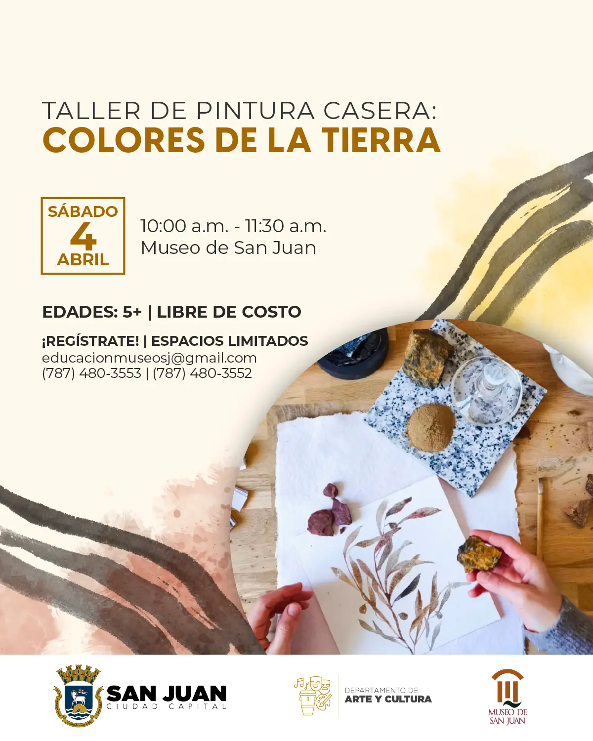 Taller de Bordado Sencillo - Museo de San Juan