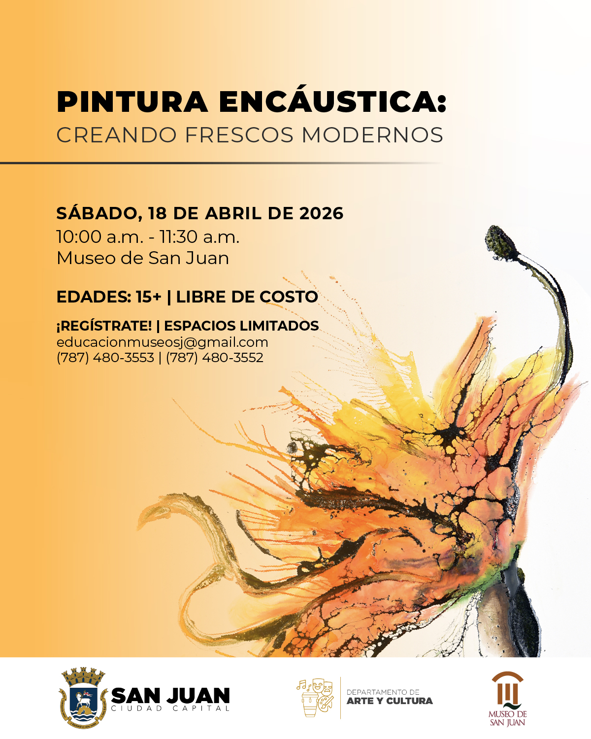 Pintura Encáustica - Museo de San Juan