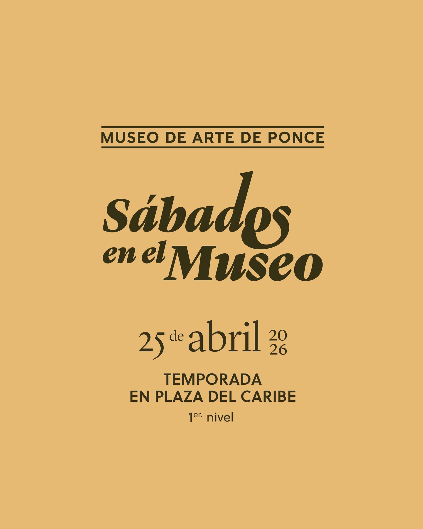 Sábados en el Museo - Museo de Arte de Ponce