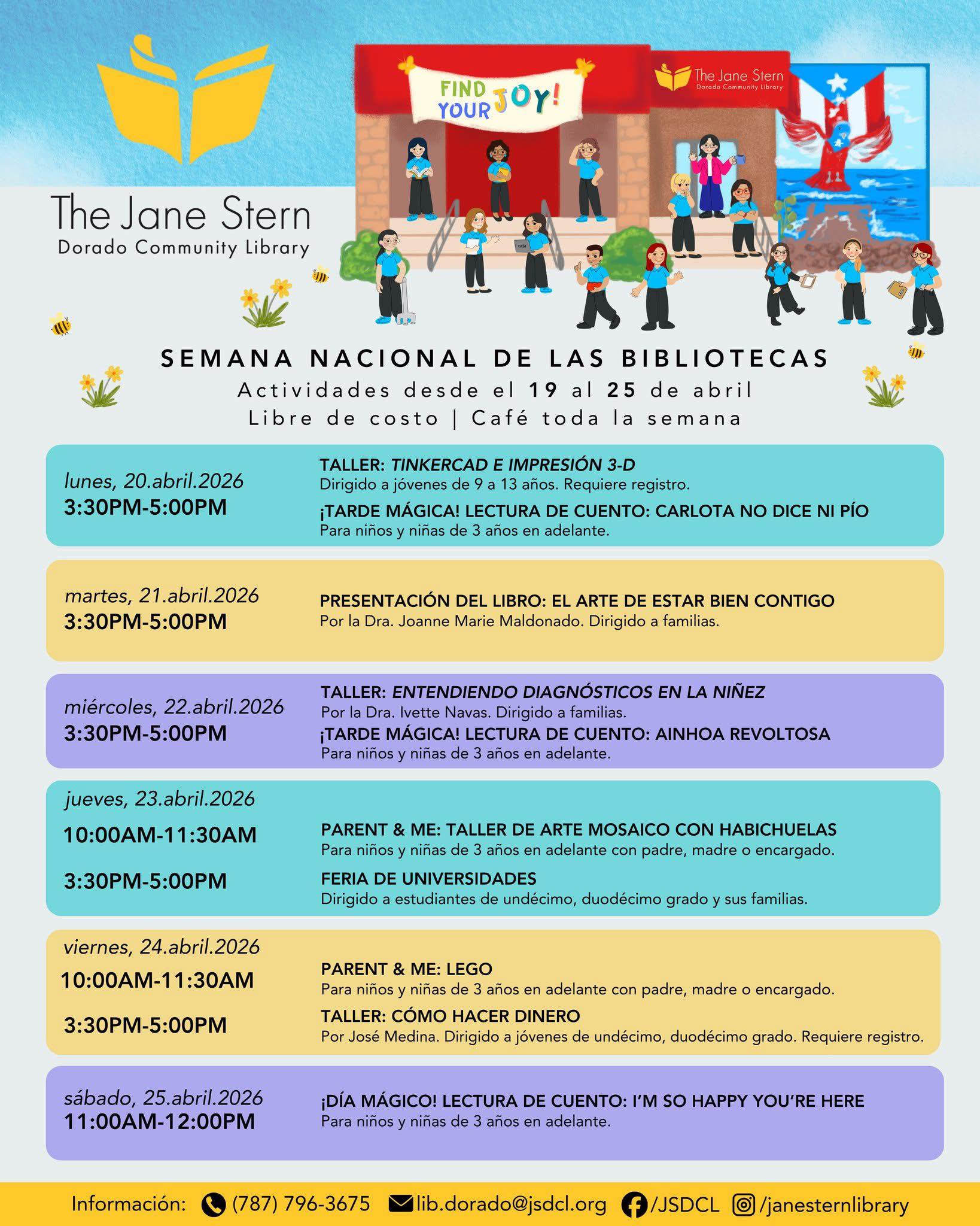 Semana Nacional de las Bibliotecas - The Jane Stern