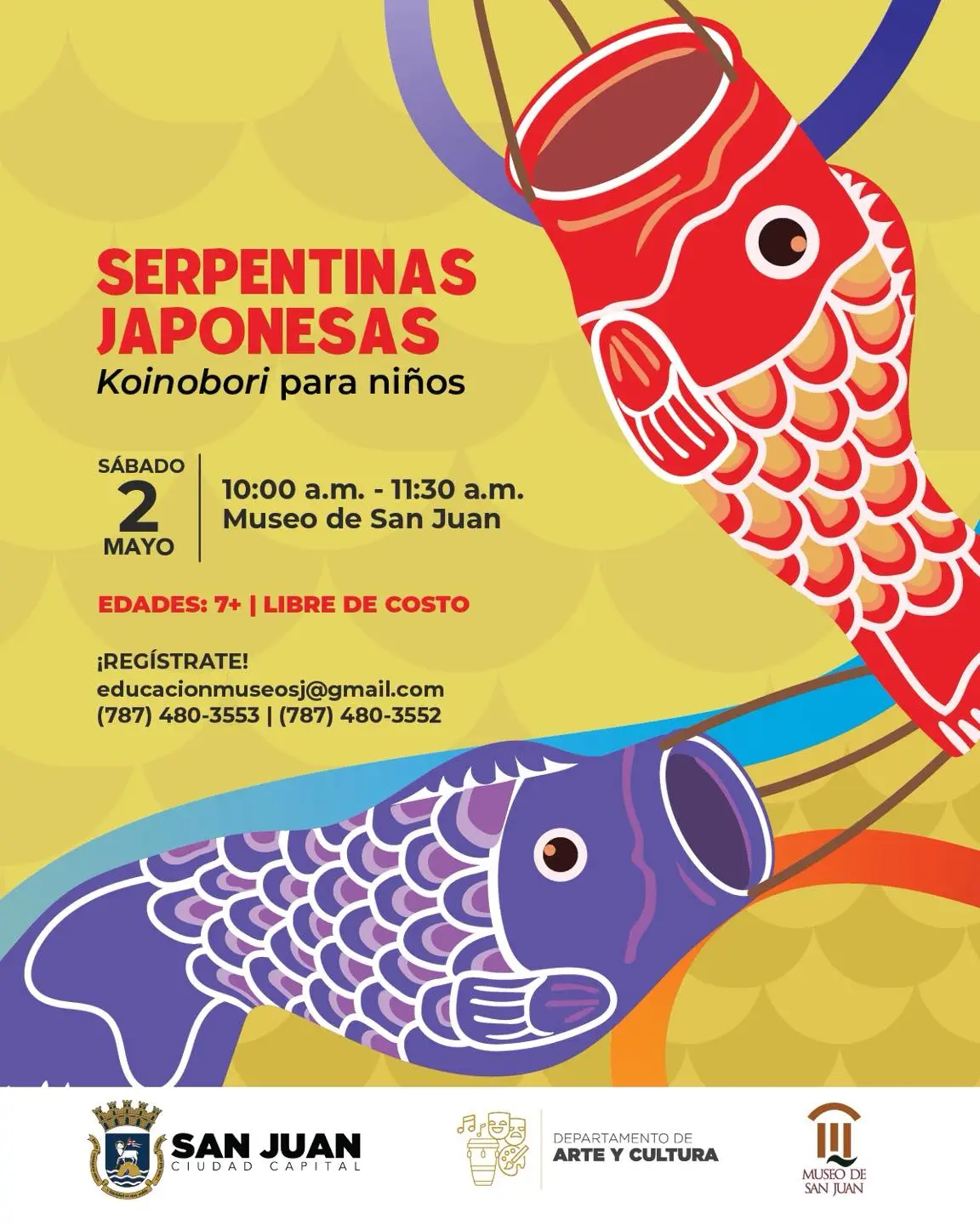 Serpentinas Japonesas - Museo de San Juan