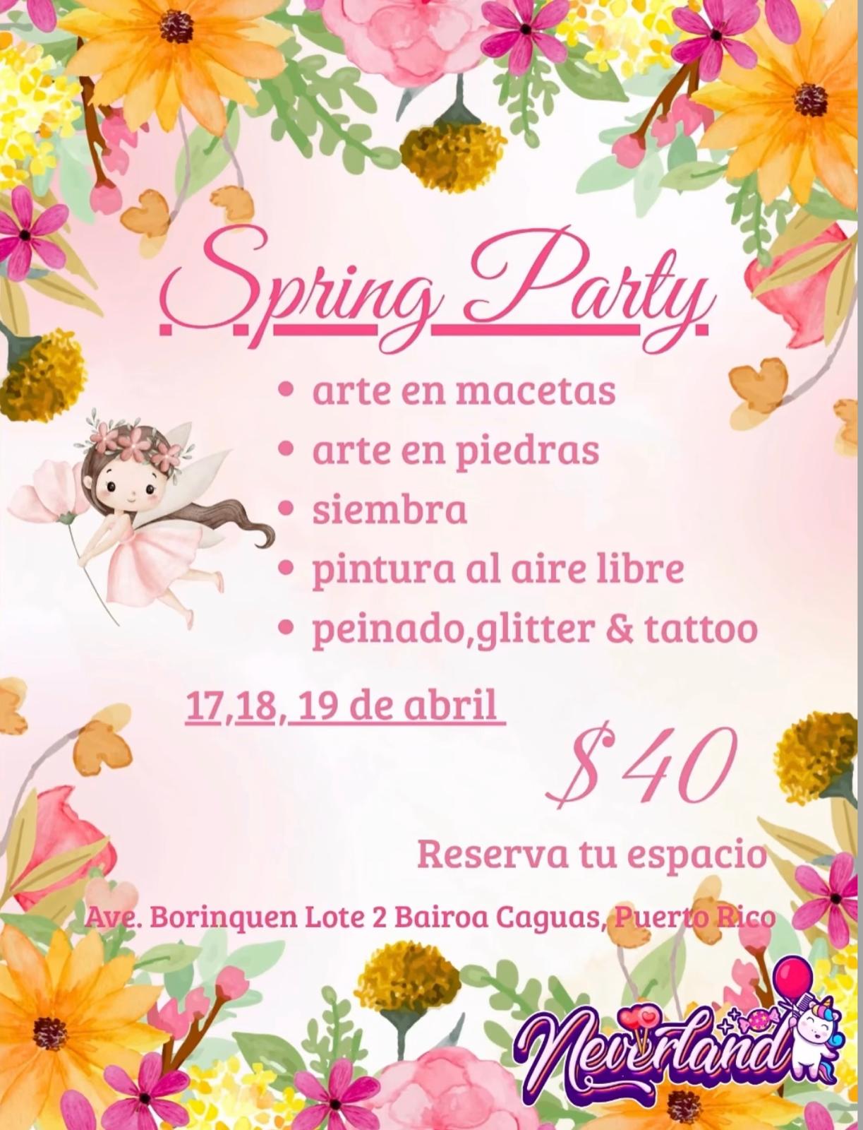 Spring Party - Neverland