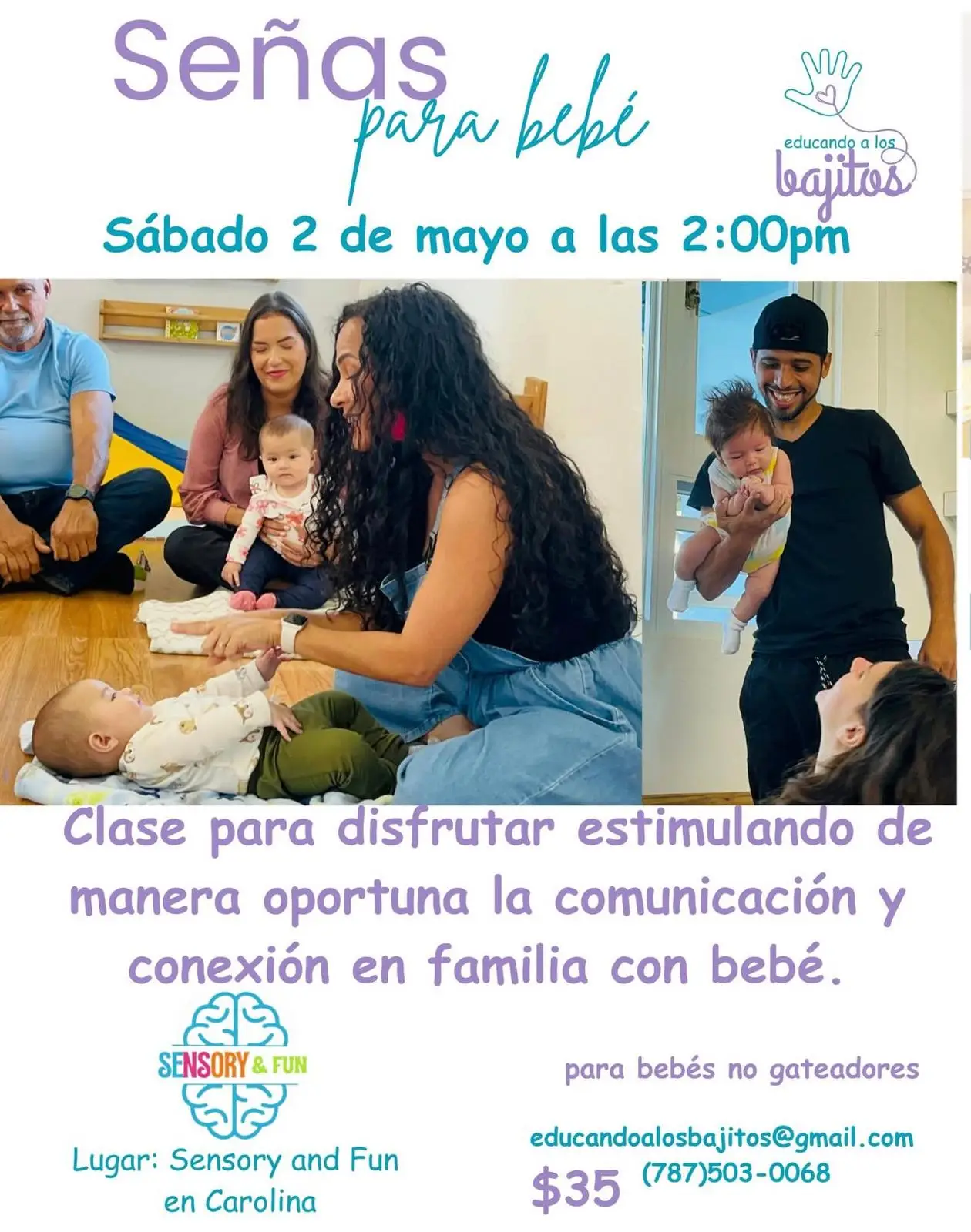 Señas para Bebé - Educando para bajitos
