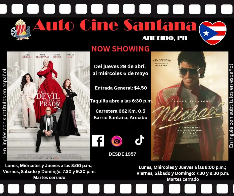 Auto Cine Santana: "The Devil Wears Prada 2" y "Michael"