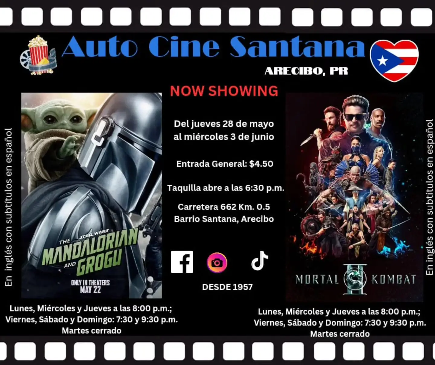 Auto Cine Santana: "Mortal Kombat II" y "The Madalorian and Grogu"