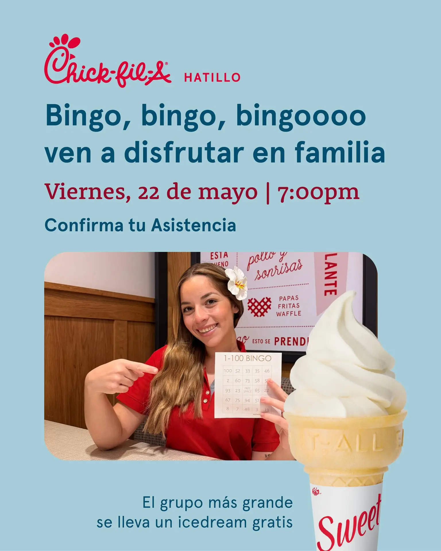Bingo - Chick-fil-A (Hatillo)
