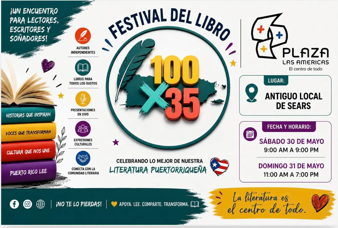 Festival del Libro 100x35 - Plaza de las Américas