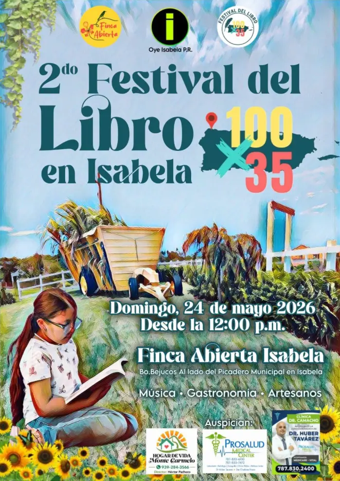 2do Festival del Libro 100x35 - Isabela