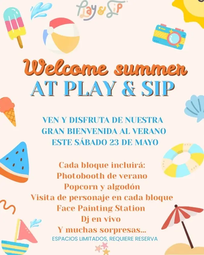 Welcome Summer - Play & Sip