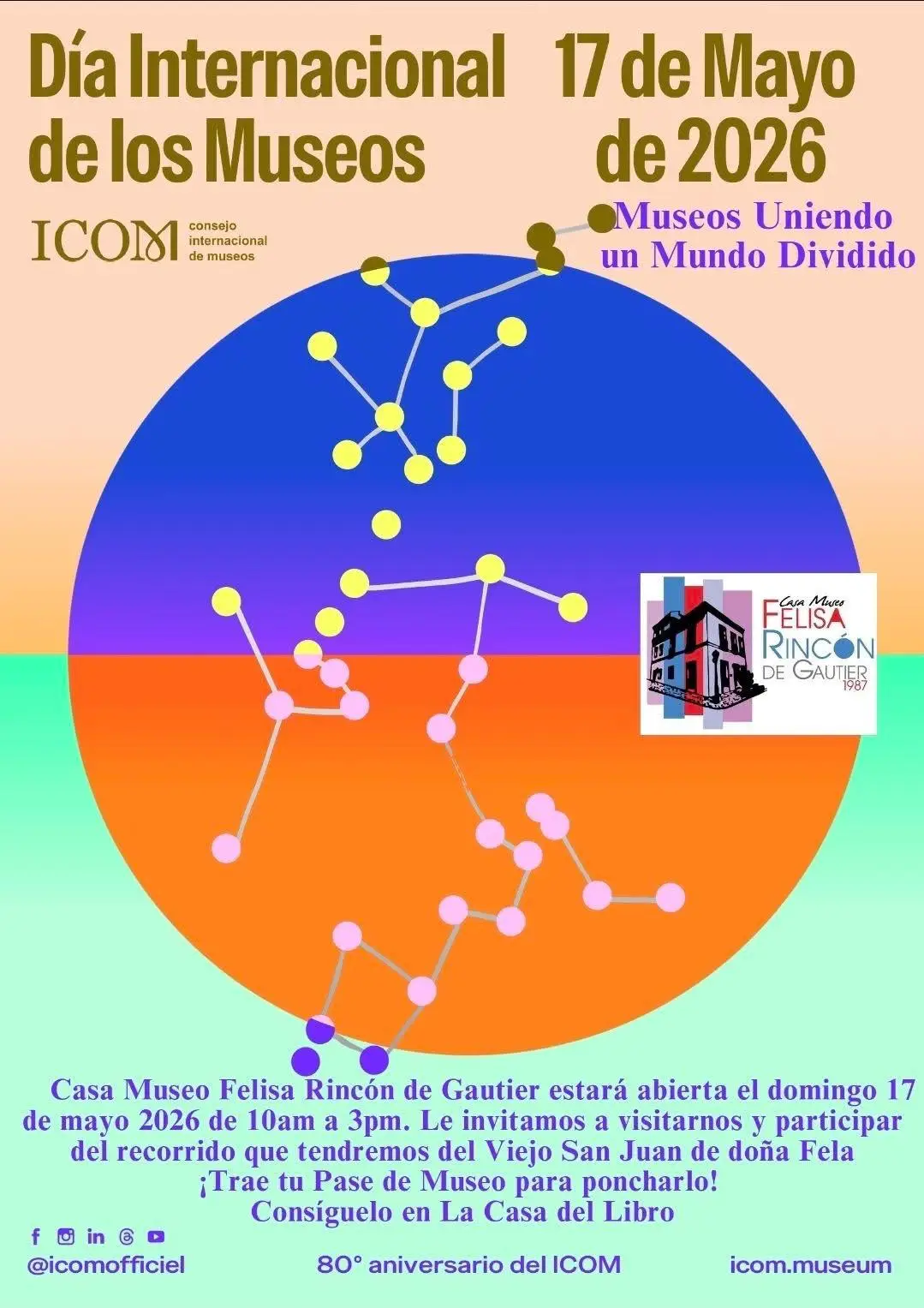 Día Internacional de los Museos - Fundación y Casa Museo Felisa Rincón de Gautier