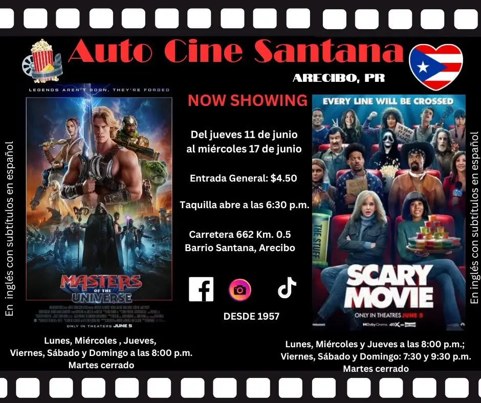 Auto Cine Santana: "Masters of the Universe" y "Scary Movie"