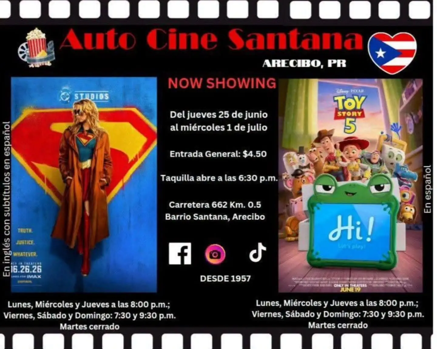 Auto Cine Santana: "Toy Story 5" y "Supergirl"