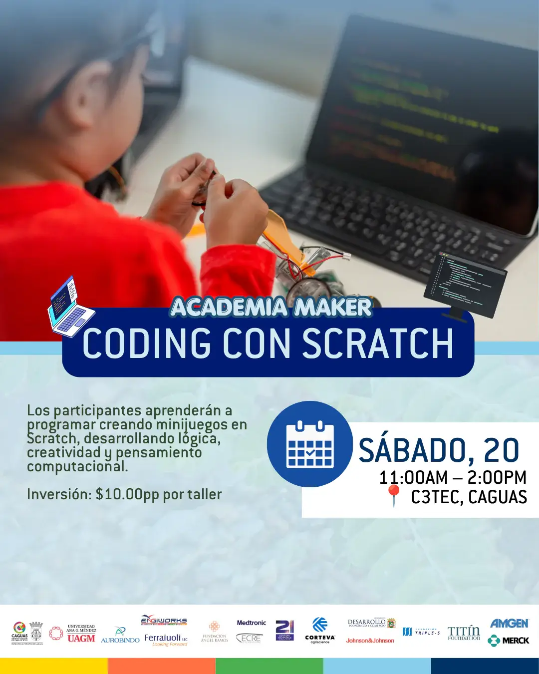 Academia Maker: Coding con Scratch - C3Tec