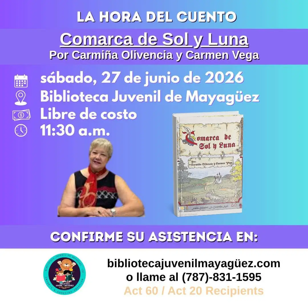 La Hora del cuento  - Biblioteca Juvenil de Mayagüez