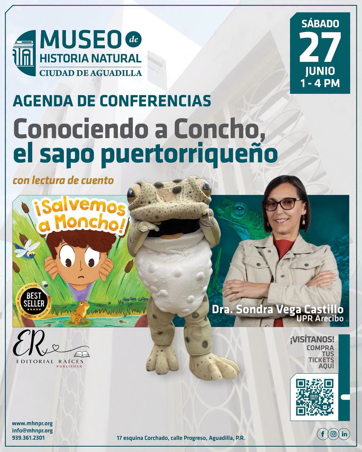 Conociendo a Concho, el sapo puertorriqueño - Museo de Historia Natural de Puerto Rico
