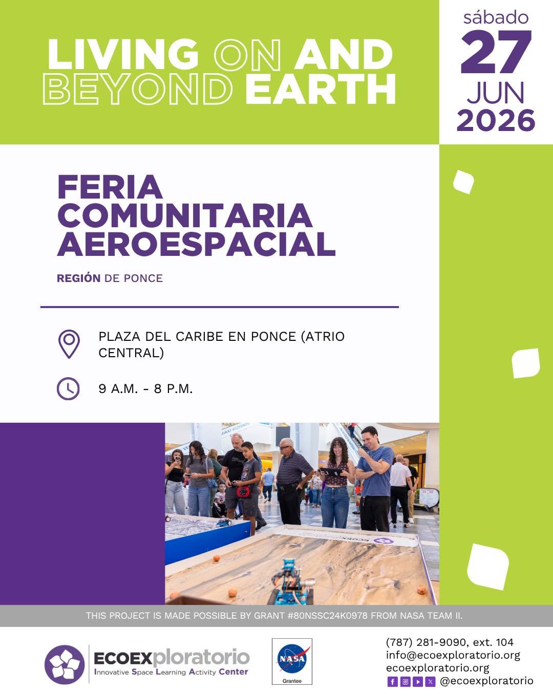 Feria Comunitaria Aeroespacial - EcoExploratorio