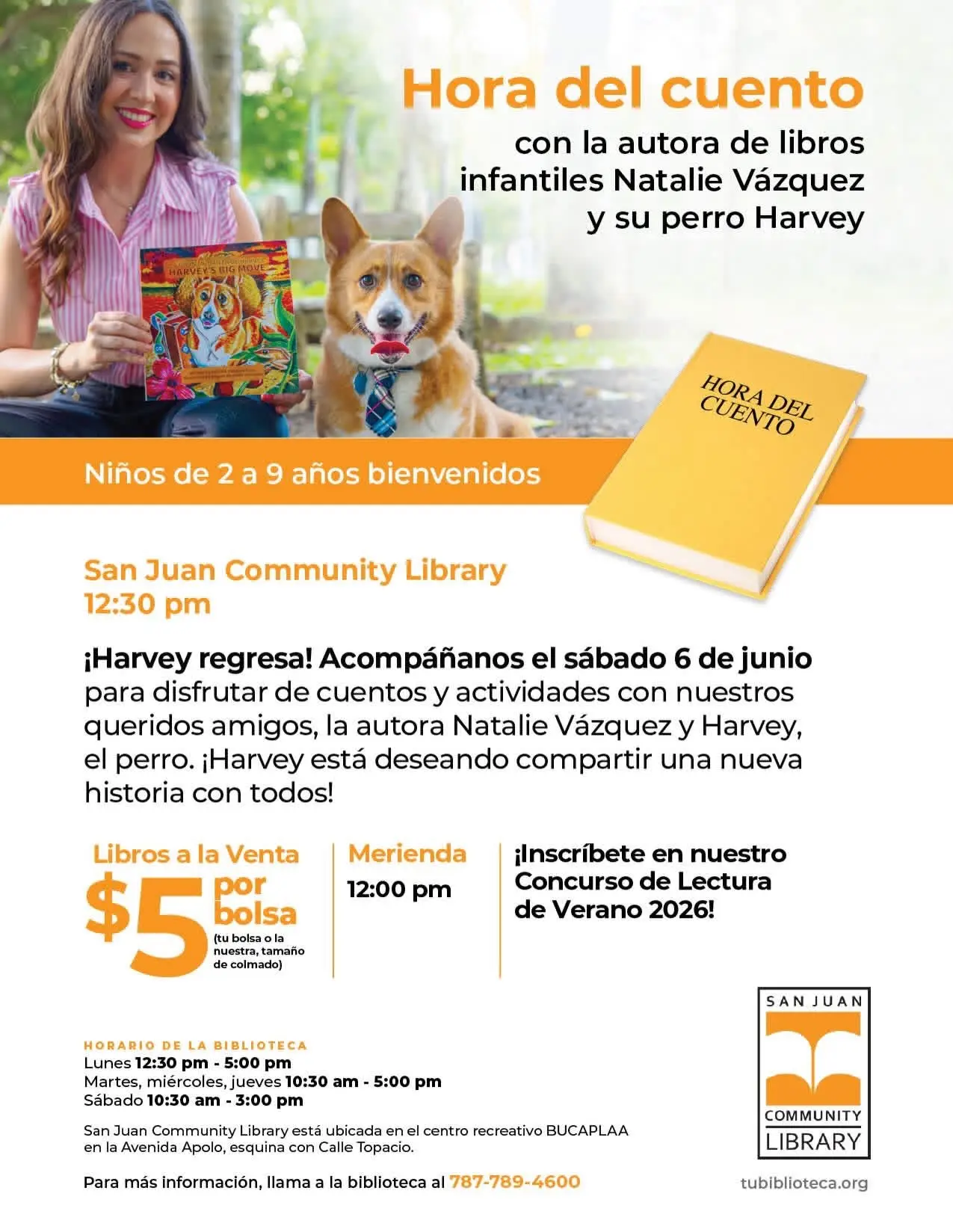 Hora del Cuento - San Juan Community Library