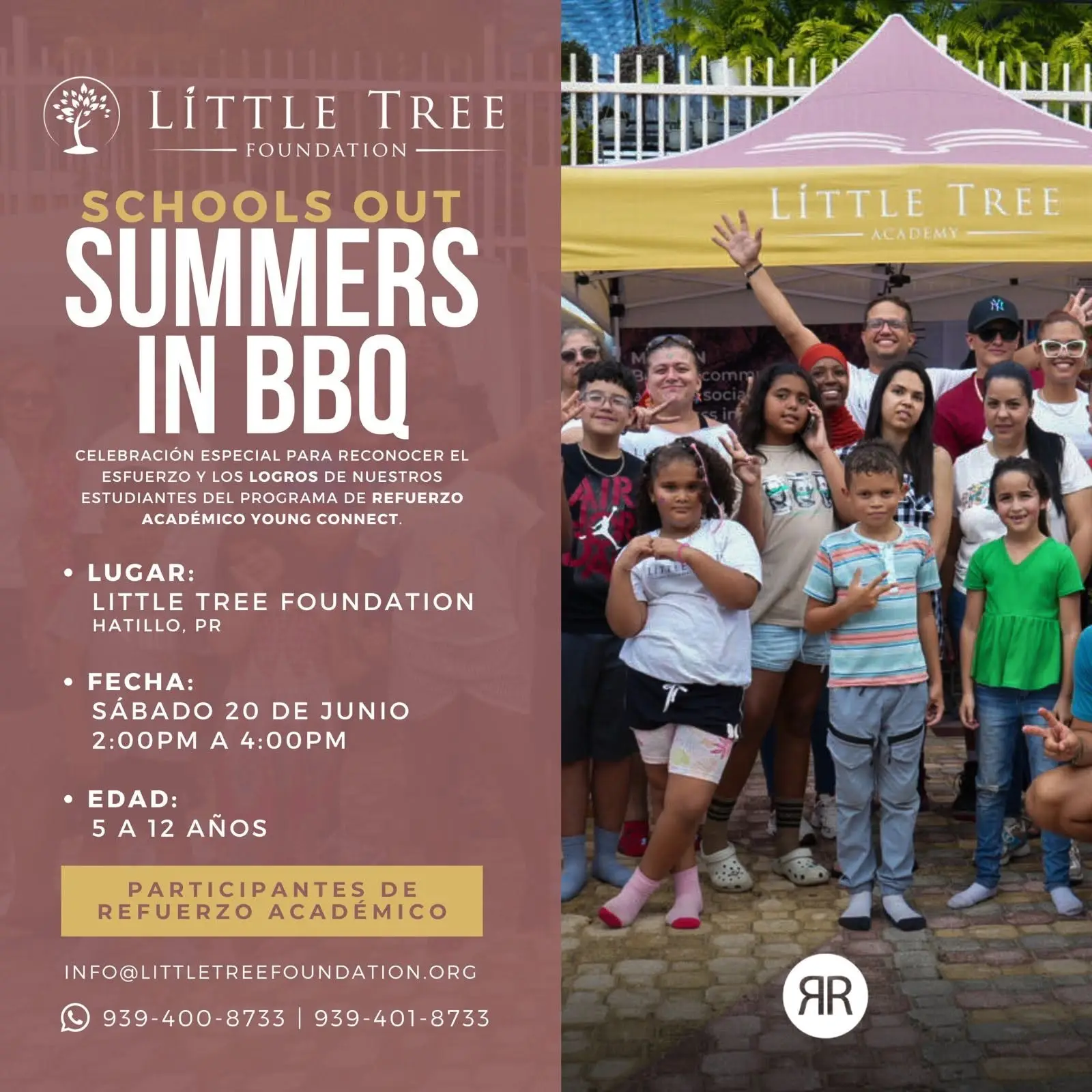 School’s Out Summers in BBQ - Little Tree Foundation
